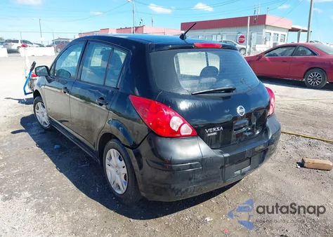 2007 Nissan Versa 1.8S из США, поврежденный, VIN 3N1BC13E87L351056